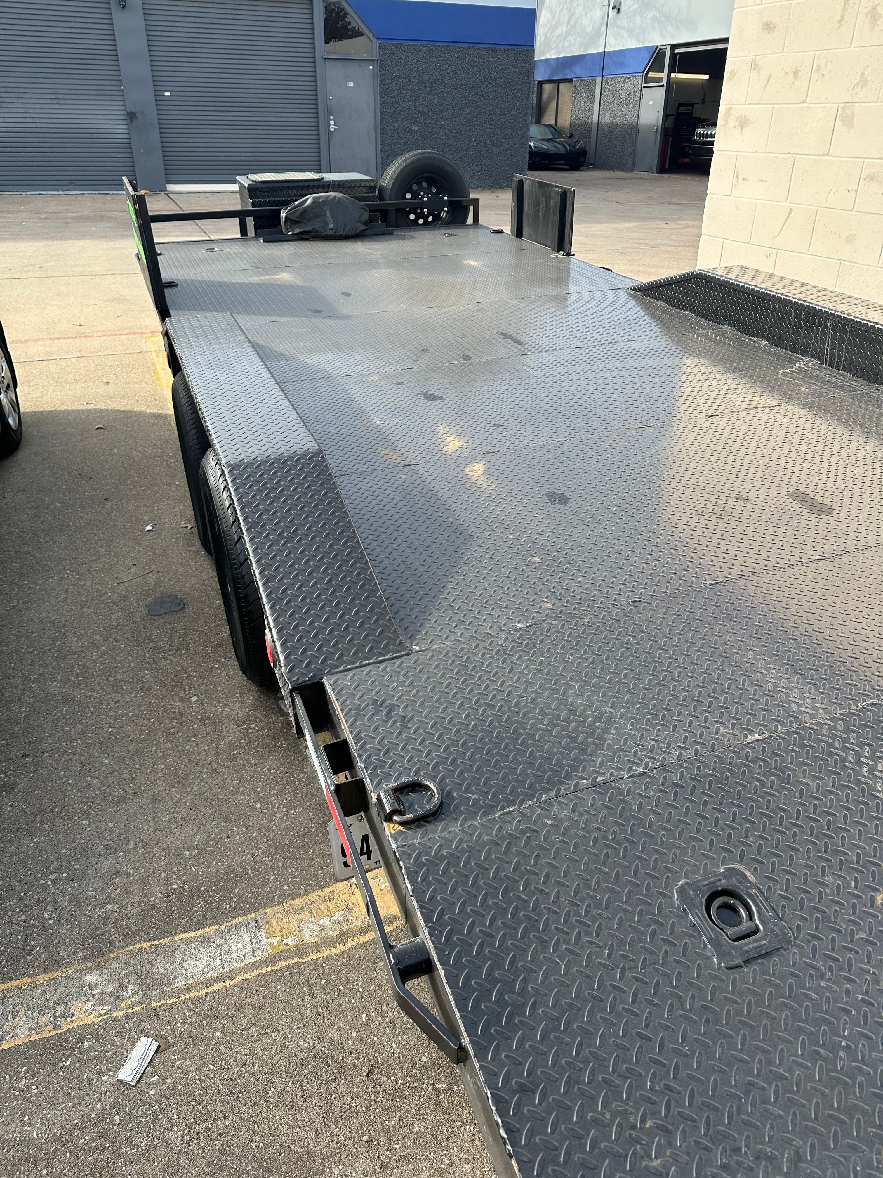 20ft Car Hauler Flatbed Trailer thumbnail 4